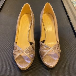 Stunning bronze / gold Kate Spade heels